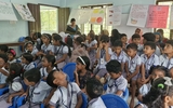 Pep Talk With Children At Kunnuvayal LP School, 18 March2024